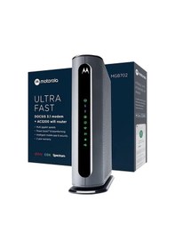 Resim Motorolamg8702 Docsıs 3.1 Kablo Modem + Akıllı Güç Arttırıcılı Wi-fi Yönlendirici Yüksek Hızlı Kombinasyon Ac3200 Wi-fi Hızı Comcast Xf İçin Onaylandı...-121911 