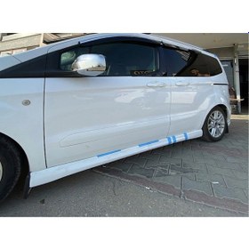 Resim Ford T.Courier Sport Marşpiyel Seti Mat Siyah Plastik 2014-2018 