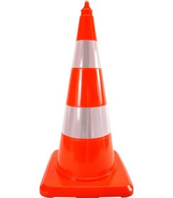 Resim Pvc Trafik Konisi 75 Cm Çift Reflektifli Trafik Dubası N11.527 