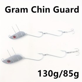 Resim Giriş: 1 Adet Ikan Rig Gang Kait 85g/130g Kurşun Balıkçılık Trol Yemi Omurga Korumalı, Gümüş 
