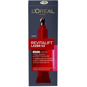 Resim Loreal Paris Revitalift Lazer x3 Göz Kremi 15ml 
