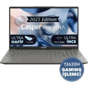 Resim Casper Nirvana X600 i7-13620H 32GB 250GB SSD 15.6" W11H Laptop X600.1362-DU00A-G-F 