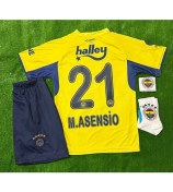 Resim Legent Lady Fenerbahçe 2026 Marco Asensio Deplasman Yeni Sezon Çocuk Forması 4'lü Set 