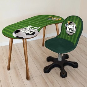 Resim Popcorn Kids Football Özel Kumaş Sandalye (8-14 Yaş) 