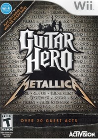 Resim Guitar Hero Metallica Nintendo Wii Oyun 