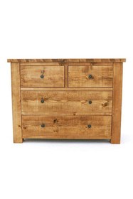 Resim Bamena Wood Husk Ahşap Etejer 