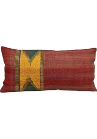Resim Zehra Abla Halı Yeni El Dokuma Dekoratif Lumbar Kilim Kırlent Yastık Kılıfı 6620 Çok Renkli 
