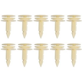 Resim Mufunye 10 Adet Nilon Ön Kapı Panel Klampları - Gmo İçin Yerine Geçici, Hafif Sarı, 12.1x11.6x2cm, 15g - 10153057 D174 