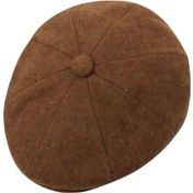 Resim Uniquetrenders Erkek İtalyan Baretta Kasket Şapka Kahverengi 