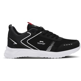 Resim Slazenger GUMMY I Kadın Siyah / Beyaz Koşu & Yürüyüş Spor Ayakkabısı 