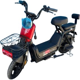 Resim Motolux Gogo Kırmızı Elektrikli Motosiklet 