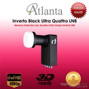 Resim Inverto Black Ultra Quattro Santral LNB (Santral/Merkezi Sistem/Multiswitch Kullanım) 