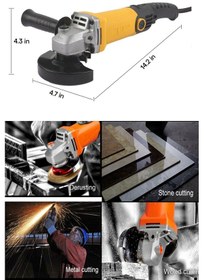 Resim Moonshop DVR10 5000W 115MM Bakır Sargılı Devir Ayarlı Avuç İçi Kesme 