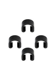 Resim Toopre C-klips Plastik 4 Adet Siyah 