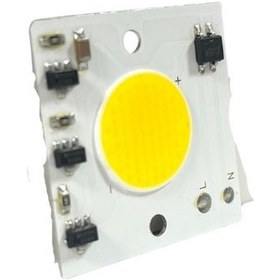 Resim 220Volt 30 Watt Cob Led 30W Projektör Ledi Ray Spot Ledi Gün Işığ 