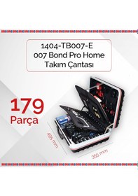 Resim Brio Takım Çantası 007 Bond Pro Home 179 Parça 