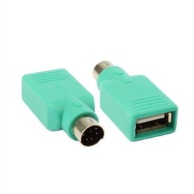 Resim KEEPRO Ti-mesh Usb 2.0 A F / Ps2 M Dönüştürücü - Nickel/green 