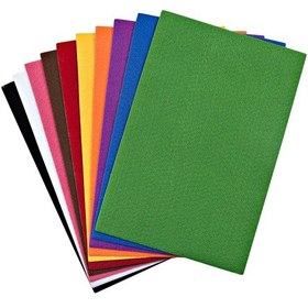 Resim Nova Color Renkli Yapışkanlı Keçe 10 Renk 50X70 Cm. 