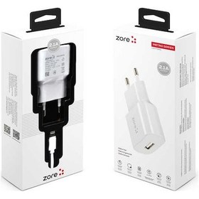 Resim Rba Aksesuar Metro Serisi Zr-tc01 Lightning 2 İn 1 Şarj Seti - Beyaz Beyaz 