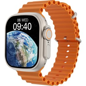Resim Wiwu Ios ve Android Uyumlu Akıllı Saat Wiwu SW01 Ultra Lite Gümüş 