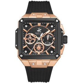 Resim Beverly Hills Polo Club BP3742X.851 Erkek Kol Saati | Rose Gold Kasa & Silikon Kordon 