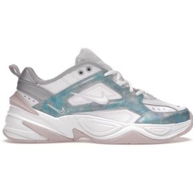 Resim Nike M2k Tekno Kadın Sneaker Spor Ayakkabı- AO3108-103 (YARIM NUMARA BÜYÜK ALMANIZI TAVSİYE EDERİZ) 