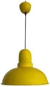 Resim Rsylight Retro Dekoratif Tekli Sarı Rustik Metal Sarkıt Avize 33 Cm 