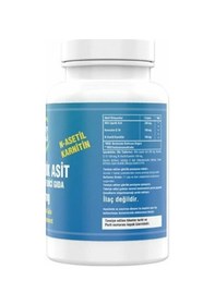 Resim L-carnitine Alpha Lipoic Acid Coenzyme Q10 100 Mg 90 Tablet 