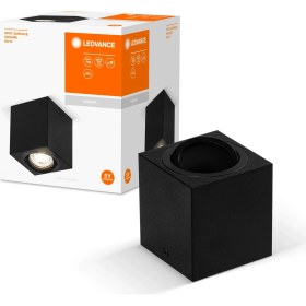 Resim Ledvance LED 2700K IP20 GU10 Duy Sıva Üstü Kare Siyah Spot 