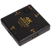 Resim 4K Ultra Hd Hdmı Çoklayıcı 3 Port 1080P Hdmı Switch Splitter 