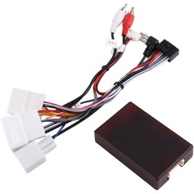 Resim Gemstone 10 Inç Araba Konsolu Gezinme DVD Protokol Kutusu Kablo Dışı Toyota Land Cruiser LC100 Lexus LX470 2002-2007 (Yurt Dışından) 