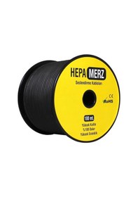 Resim Hepa Merz Ek-103 Mono Mikrofon Kablosu 1X0.22 Mm 100 Mt. %100 Bak 