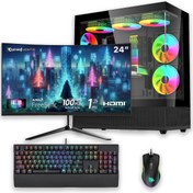 Resim e-Vix Dryad Core i5 12400F 24" 16 GB RAM 256 GB SSD M.2 NVMe 6800 XT GDDR6 16 GB FreeDOS Oyun Bilgisayarı İzoly
