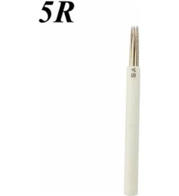 Resim 5 R Ölçüsünde Kalıcı Makyaj Microblading İğnesi - 5 Adet 