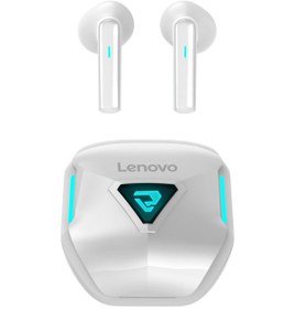 Resim Ruicoo Lenovo Tg132 Bluetooth 5.3 Kulaklık: Düşük Gecikmeli Oyun Ve Spor Kullanımı, Beyaz Renk Seçeneği Model Numarası: Tg132bt 