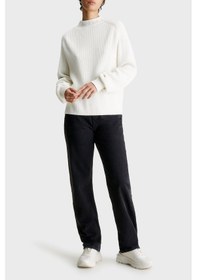 Resim Calvin Klein Kadın Kazak Beyaz 