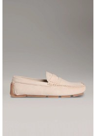 Resim Calvin Klein Nubuk Penny Driver Erkek Bej Sneaker Hm0hm01866-ace Bej 