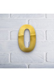 Resim Trend Pleksi Yapışkanlı Pleksi Gold Ayna 0 Numara (10cm Yükseklik) 