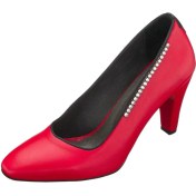 Resim Costo Shoes AYS7986 Kırmızı Deri Topuklu Özel Seri Kadın Stiletto 