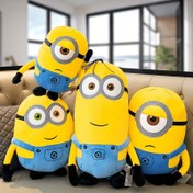 Resim Minions Bob & Kevin Yumuşak Peluş Oyuncak - Karışık Fiber, Doğum Günleri, Noel, Cadılar Bayramı, Şükran Günü Hediyeleri için İdeal | Mükemmel Oda Dekoru ve Parti Hediyesi, Doğum Günü Parti Süslemeleri 