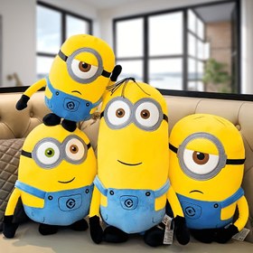 Resim Minions Bob & Kevin Yumuşak Peluş Oyuncak - Karışık Fiber, Doğum Günleri, Noel, Cadılar Bayramı, Şükran Günü Hediyeleri için İdeal | Mükemmel Oda Dekoru ve Parti Hediyesi, Doğum Günü Parti Süslemeleri 