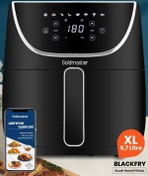 Resim GoldMaster Blackfry 1700 Watt Dijital Dokunmatik 8 Ön Programlı 5.7 Litre Yağsız Kızartma Sıcak Hava Fritöz 