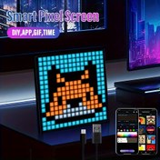 Resim LED Piksel Ekran, Programlanabilir LED Ekran Gece Lambası, Uygulama Kontrolü, Metin Desen Animasyonu, Duvara Asılabilir veya Masaüstü Kullanımı İçin Uygundur, Ev Dekorasyonu, Sanat Yaratımı, Oyun Odası, Bar, Araba, Bisiklet, Reklam, Otel, Noel Hediyeleri Kurban Bayramınız Mübarek Olsun 