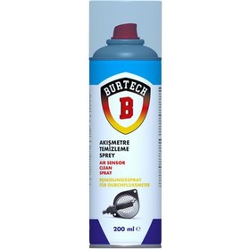 Resim Burtech Hava Akışmetre Temizleyici 200 Ml Çabuk Kuruyan 