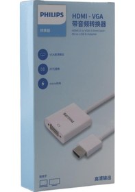 Resim Philips Swr1620a/93 Hdmı To Vga Laptop - Pc Monitör Görüntü Converter Çevirici Projeksiyon Uyumlu -185604 