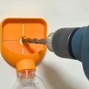 Resim Dayanıklı Plastik Delme Toz Toplayıcı - Su Geçirmez, Montaj Gerektirmez | Ev İyileştirme Projeleri İçin Verimli Çok Fonksiyonlu Matkap Ucu Aksesuarı, Kolay Kurulum ve Temizleme, Dayanıklı Matkap Ucu Aksesuarları, Matkap Tutucu | Turuncu Matkap Tutucu | Dayanıklı Plastik Tutucu 