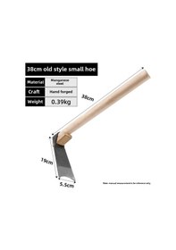 Resim Yunboo 38 Cm Çelik Bahçe Aleti - Çim Kesme, Toprak Kazma, Bitki Ekleme, Çiftlik Ve Ev Kullanıma Uygun Çok Fonksiyonlu Öldürme Testeresi 