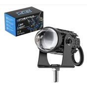 Resim Point Motosiklet Sis Farı Delici Yüksek Parlak Beyaz Sarı Çift Renk Spot Led Far 1 