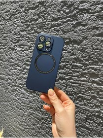 Resim BİGGSM Iphone 14 Pro Jack Magneticsafe Lens Silikon Telefon Kılıfı 
