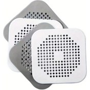 Resim Fochsia 2/4 Adet Gri Ve Beyaz Saç Kapanı Banyo Küvet Lavabo Atık Su Filtresi 